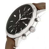 Fossil Townsman Chronograph Black Dial Brown Leather Strap Watch for Men - FS5280 Authentic Buy Shop Now