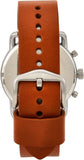 Fossil The Commuter Blue Dial Brown Leather Strap Watch for Men - FS5401 Authentic Buy Shop Now