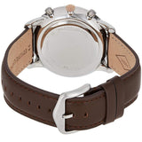Fossil Neutra Chronograph Black Dial Brown Leather Strap Watch for Men - FS5408 Authentic Buy Shop Now