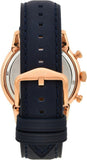 Fossil Townsman Chronograph Blue Dial Blue Leather Strap Watch for Men - FS5436 Authentic Buy Shop Now