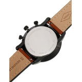 Fossil Goodwin Luggage Chronograph Black Dial Brown Leather Strap Watch for Men - FS5501 Authentic Buy Shop Now