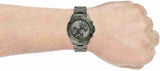 Fossil Garrett Chronograph Grey Dial Grey Steel Strap Watch for Men - FS5621 Authentic Buy Shop Now