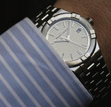 Maurice Lacroix Aikon Date White Dial Silver Steel Strap Watch for Men - AI1008-SS002-131-1 Authentic Buy Shop Now