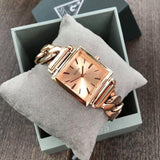 Guess Vanity Rose Gold Dial Rose Gold Steel Strap Watch for Women - W1029L3 Authentic Buy Shop Now