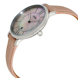 Fossil Jacqueline Blush Mother of Pearl Dial Pink Leather Strap Watch for Women - ES4151 Authentic Buy Shop Now
