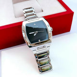 Guess Phoenix Black Dial Silver Steel Strap Watch for Men - GW0387G1 Authentic Buy Shop Now