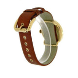 Marc Jacobs Amy White Dial Brown Leather Strap Watch for Women - MBM8574 Authentic Buy Shop Now