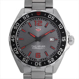 Tag Heuer Formula 1 Quartz Anthracite Dial Silver Steel Strap Watch for Men - WAZ1018.BA0842 Authentic Buy Shop Now