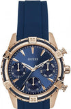 Guess Analog Quartz Blue Dial Blue Rubber Strap Watch For Women - W0562L3 Authentic Buy Shop Now