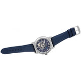 Emporio Armani Luigi Chronograph Blue Dial Black Leather Strap Watch For Men - AR60011 Authentic Buy Shop Now