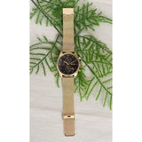 Hugo Boss Skymaster Black Dial Gold Mesh Bracelet Watch for Men - 1513838 Authentic Buy Shop Now