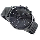 Hugo Boss Associate Grey Dial Grey Mesh Bracelet Watch for Men - 1513870 Authentic Buy Shop Now
