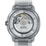Mido Commander II Automatic Black Dial Silver Steel Strap Watch For Men - M021.431.11.051.00 Authentic Buy Shop Now