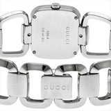 Gucci G Gucci Black Dial Silver Steel Strap Watch For Women - YA125407 Authentic Buy Shop Now