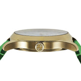 Gucci G Timeless Quartz Green Dial Green Leather Strap Watch For Women - YA1264099 Authentic Buy Shop Now