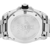 Gucci Dive Quartz Black Dial Silver Steel Strap Watch For Men - YA136221 Authentic Buy Shop Now