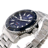 Gucci Dive Quartz Blue Dial Silver Steel Strap Watch For Men - YA136311 Authentic Buy Shop Now