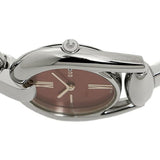 Gucci Horsebit Quartz Red Dial Silver Steel Strap Watch For Women - YA139502 Authentic Buy Shop Now
