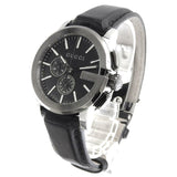 Gucci G Chrono Black Dial Black Leather Strap Watch For Men - YA101205 Authentic Buy Shop Now