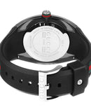 Gucci Sync XXL Quartz Black Dial Black Rubber Strap Watch For Men - YA137101 Authentic Buy Shop Now