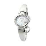 Gucci Guccissima Quartz Silver Dial Silver Steel Strap Watch For Women - YA134511 Authentic Buy Shop Now