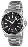 Gucci Dive Quartz Black Dial Silver Steel Strap Watch For Men - YA136301A Authentic Buy Shop Now