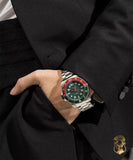 Gucci Dive Quartz Green Dial Silver Steel Strap Watch For Men - YA136222 Authentic Buy Shop Now