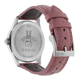 Gucci G Timeless Quartz Candy Pink Dial Pink Leather Strap Watch For Women - YA1264030 Authentic Buy Shop Now