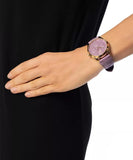 Gucci G Timeless Quartz Lilac Dial Lilac Leather Strap Watch For Women - YA1264098 Authentic Buy Shop Now