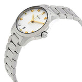 Gucci G Timeless White Dial Silver Steel Strap Watch For Women - YA126572A Authentic Buy Shop Now