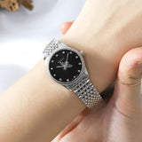 Gucci G Timeless Quartz Black Dial Silver Steel Strap Watch For Women - YA1265020 Authentic Buy Shop Now
