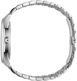 Gucci G Timeless Quartz Brown Dial Silver Steel Strap Watch for Men - YA126317 Authentic Buy Shop Now