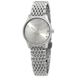 Gucci G Timeless Quartz Silver Dial Silver Steel Strap Watch For Women - YA1265019 Authentic Buy Shop Now