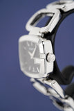 Gucci G Gucci Black Dial Silver Steel Strap Watch For Women - YA125510 Authentic Buy Shop Now