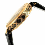 Gucci Diamantissima Quartz Black Dial Black Leather Strap Watch for Women - YA141401 Authentic Buy Shop Now
