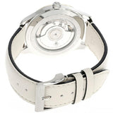 Gucci G Timeless Automatic Silver Dial Beige Leather Strap Watch For Men - YA126348 Authentic Buy Shop Now