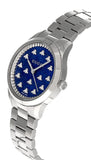 Gucci G Timeless Quartz Blue Dial Silver Steel Strap Watch for Women - YA1265043 Authentic Buy Shop Now
