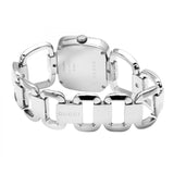 Gucci G-Class Mother of Pearl Dial Silver Steel Strap Watch For Women - YA125404 Authentic Buy Shop Now