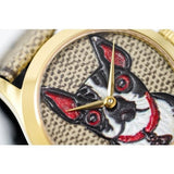 Gucci G Timeless Brown Dial Brown Leather Strap Watch For Women - YA1264056 Authentic Buy Shop Now