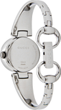 Gucci Guccissima Diamonds Mother of Pearl Dial Silver Steel Strap Watch For Women - YA134504 Authentic Buy Shop Now