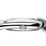 Gucci Horsebit Quartz Red Dial Silver Steel Strap Watch For Women - YA139502 Authentic Buy Shop Now