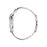 Gucci Horsebit Quartz Red Dial Silver Steel Strap Watch For Women - YA139502 Authentic Buy Shop Now