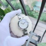 Gucci Diamantissima Quartz White Dial Silver Steel Strap Watch For Women - YA141402 Authentic Buy Shop Now