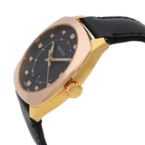 Gucci GG2570 Quartz Black Dial Black Leather Strap Watch For Men - YA142309 Authentic Buy Shop Now