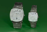Gucci Grip Quartz Silver Dial Silver Steel Strap Watch For Men - YA157501 Authentic Buy Shop Now