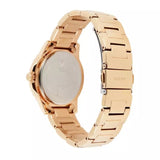 Guess Sassy Quartz White Dial Rose Gold Steel Strap Watch For Women - W0705L3 Authentic Buy Shop Now
