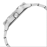 Guess Duke Glitz Black Dial Silver Steel Strap Watch For Men - GW0576G1 Authentic Buy Shop Now