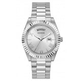 Guess Connoisseur Silver Dial Silver Steel Strap Watch for Men - GW0265G6 Authentic Buy Shop Now
