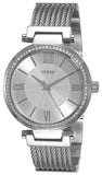 Guess Soho Silver DIal Stainless Steel Mesh Bracelet Watch For Women - W0638L1 Authentic Buy Shop Now