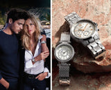 Guess Muse Quartz White Dial Silver Steel Strap Watch For Women - W1008l1 Authentic Buy Shop Now